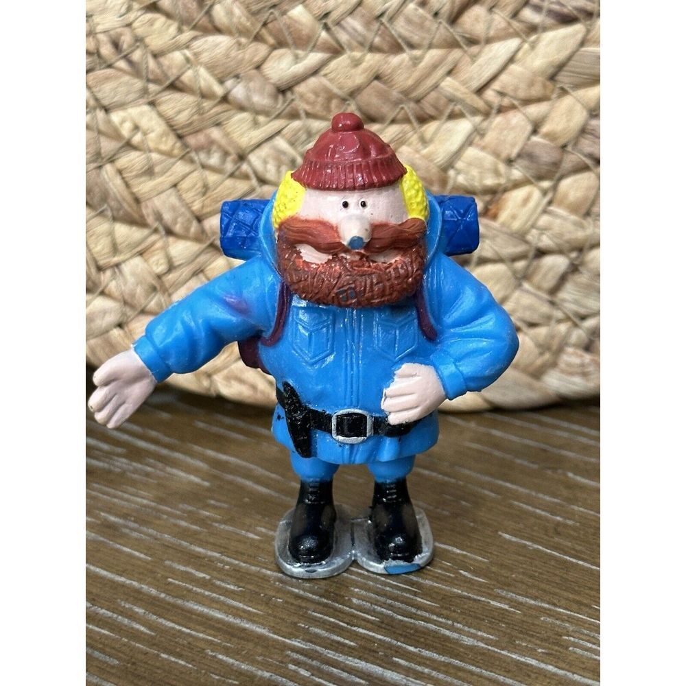 Rudolph Yukon Cornelius Figure Island of Misfit Toys Hiker 3" Nose Is Damaged